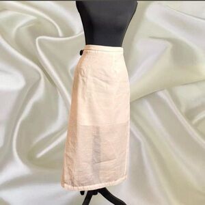A New Day Cream Midi Skirt